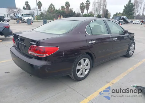 2005 Lexus Es 330 from USA, damaged, VIN JTHBA30G855072951